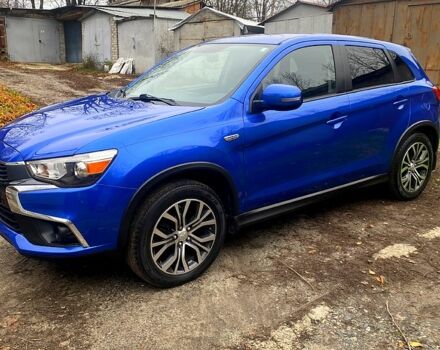 Синий Мицубиси Outlander Sport, объемом двигателя 2.4 л и пробегом 126 тыс. км за 13300 $, фото 2 на Automoto.ua
