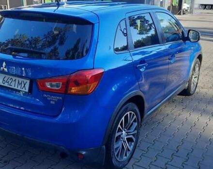 Синий Мицубиси Outlander Sport, объемом двигателя 2.4 л и пробегом 188 тыс. км за 11500 $, фото 1 на Automoto.ua