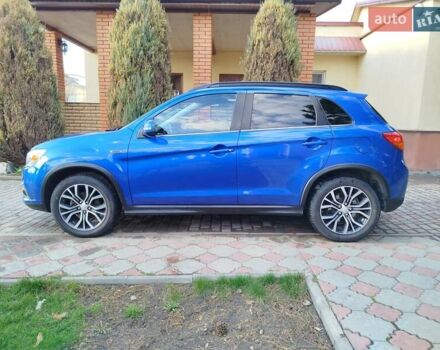 Синий Мицубиси Outlander Sport, объемом двигателя 2.4 л и пробегом 117 тыс. км за 13599 $, фото 3 на Automoto.ua