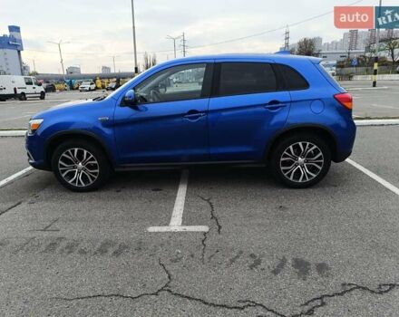 Синий Мицубиси Outlander Sport, объемом двигателя 2 л и пробегом 105 тыс. км за 14000 $, фото 6 на Automoto.ua