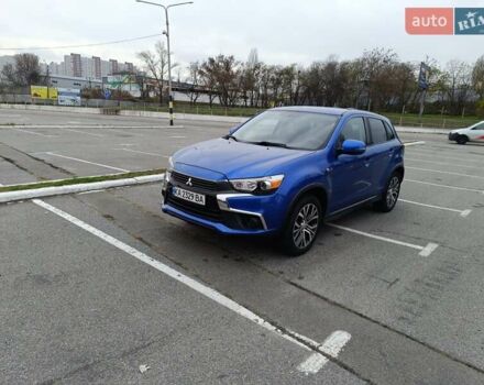 Синий Мицубиси Outlander Sport, объемом двигателя 2 л и пробегом 105 тыс. км за 14000 $, фото 3 на Automoto.ua