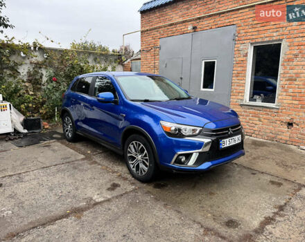 Синий Мицубиси Outlander Sport, объемом двигателя 2.36 л и пробегом 155 тыс. км за 13700 $, фото 1 на Automoto.ua