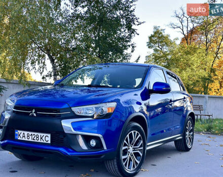 Синий Мицубиси Outlander Sport, объемом двигателя 2.4 л и пробегом 172 тыс. км за 14200 $, фото 1 на Automoto.ua