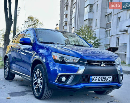 Синий Мицубиси Outlander Sport, объемом двигателя 2.4 л и пробегом 172 тыс. км за 14200 $, фото 3 на Automoto.ua