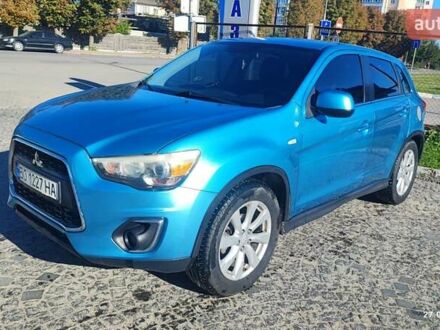 Синий Мицубиси Outlander Sport, объемом двигателя 2 л и пробегом 156 тыс. км за 9000 $, фото 1 на Automoto.ua
