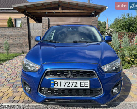Синий Мицубиси Outlander Sport, объемом двигателя 2 л и пробегом 185 тыс. км за 11200 $, фото 1 на Automoto.ua