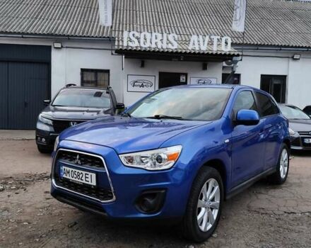 Синій Міцубісі Outlander Sport, об'ємом двигуна 2 л та пробігом 130 тис. км за 11750 $, фото 1 на Automoto.ua