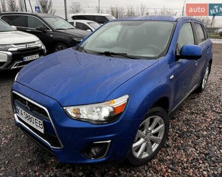 Синий Мицубиси Outlander Sport, объемом двигателя 2 л и пробегом 177 тыс. км за 12000 $, фото 1 на Automoto.ua