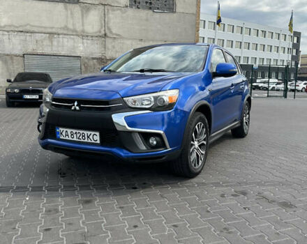 Синий Мицубиси Outlander Sport, объемом двигателя 2.4 л и пробегом 173 тыс. км за 12800 $, фото 1 на Automoto.ua
