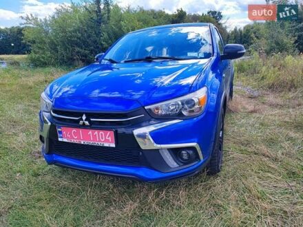 Синий Мицубиси Outlander Sport, объемом двигателя 2 л и пробегом 180 тыс. км за 12900 $, фото 1 на Automoto.ua