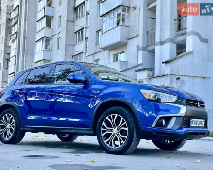 Синий Мицубиси Outlander Sport, объемом двигателя 2.4 л и пробегом 172 тыс. км за 14200 $, фото 1 на Automoto.ua