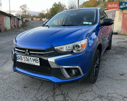 Синий Мицубиси Outlander Sport, объемом двигателя 2 л и пробегом 280 тыс. км за 12900 $, фото 1 на Automoto.ua