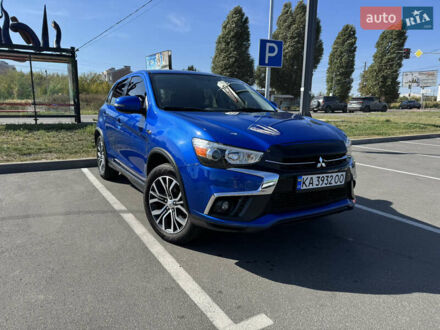 Синій Міцубісі Outlander Sport, об'ємом двигуна 2 л та пробігом 53 тис. км за 15500 $, фото 1 на Automoto.ua