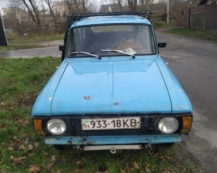 Синій Москвич / АЗЛК 2125, об'ємом двигуна 1 л та пробігом 1000 тис. км за 284 $, фото 3 на Automoto.ua