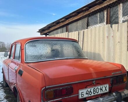 Червоний Москвич / АЗЛК 2140, об'ємом двигуна 0 л та пробігом 150 тис. км за 364 $, фото 1 на Automoto.ua