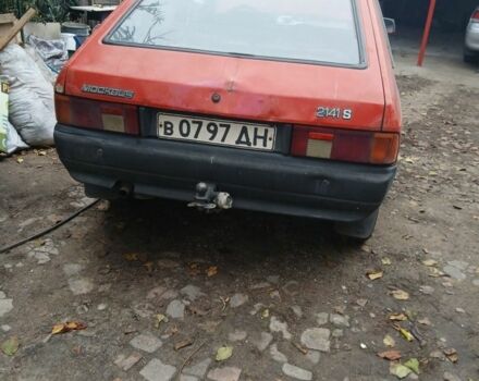 Красный Москвич / АЗЛК 2140, объемом двигателя 2 л и пробегом 1000 тыс. км за 309 $, фото 4 на Automoto.ua