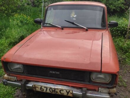 Москвич / АЗЛК 2140 1987 у Чугуеве на Automoto.ua Червоний Москвич / АЗЛК 2140, об'ємом двигуна 1.5 л та пробігом 3 тис. км за 387 $, фото 1 на Automoto.ua