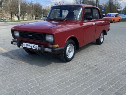 Москвич / АЗЛК 2140 1988 в Кропивницком (Кировограде) на Automoto.ua Красный Москвич / АЗЛК 2140, объемом двигателя 1.5 л и пробегом 49 тыс. км за 513 $, фото 1 на Automoto.ua