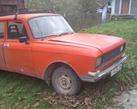 Красный Москвич / АЗЛК 2140, объемом двигателя 1 л и пробегом 10 тыс. км за 191 $, фото 1 на Automoto.ua