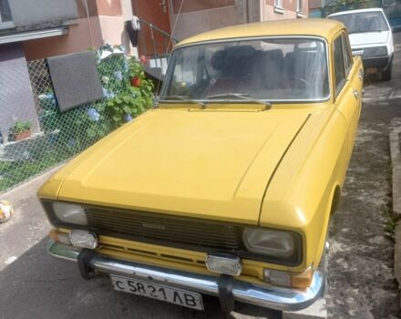 Желтый Москвич / АЗЛК 2140, объемом двигателя 0 л и пробегом 96 тыс. км за 400 $, фото 1 на Automoto.ua