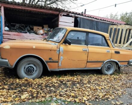 Желтый Москвич / АЗЛК 2140, объемом двигателя 1.5 л и пробегом 138 тыс. км за 131 $, фото 2 на Automoto.ua