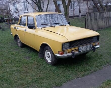 Желтый Москвич / АЗЛК 2140, объемом двигателя 0 л и пробегом 100 тыс. км за 522 $, фото 1 на Automoto.ua