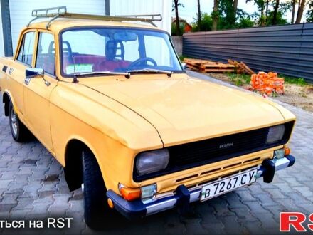 Москвич / АЗЛК 2140 1986 у Сумах на Automoto.ua Жовтий Москвич / АЗЛК 2140, об'ємом двигуна 15 л та пробігом 22 тис. км за 600 $, фото 1 на Automoto.ua