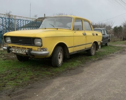 Желтый Москвич / АЗЛК 2140, объемом двигателя 1.5 л и пробегом 147 тыс. км за 308 $, фото 1 на Automoto.ua