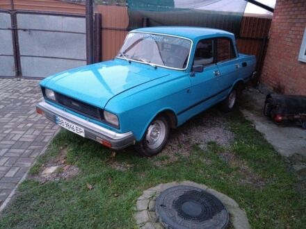 Синий Москвич / АЗЛК 2140, объемом двигателя 1.5 л и пробегом 180 тыс. км за 400 $, фото 1 на Automoto.ua