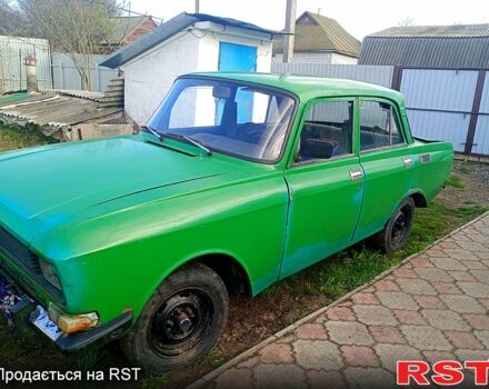 Зеленый Москвич / АЗЛК 2140, объемом двигателя 1.5 л и пробегом 300 тыс. км за 290 $, фото 1 на Automoto.ua