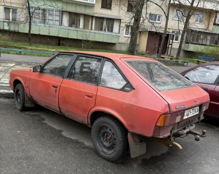 Москвич / АЗЛК 2141 1989 в Киеве на Automoto.ua Красный Москвич / АЗЛК 2141, объемом двигателя 1.4 л и пробегом 3 тыс. км за 311 $, фото 3 на Automoto.ua