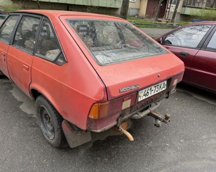 Москвич / АЗЛК 2141 1989 в Киеве на Automoto.ua Красный Москвич / АЗЛК 2141, объемом двигателя 1.4 л и пробегом 3 тыс. км за 311 $, фото 4 на Automoto.ua