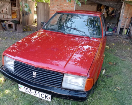 Красный Москвич / АЗЛК 2141, объемом двигателя 1.5 л и пробегом 380 тыс. км за 481 $, фото 2 на Automoto.ua