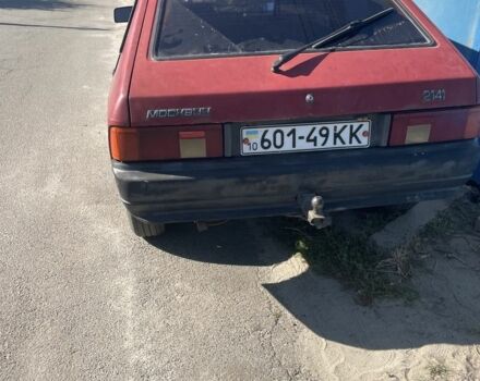 Красный Москвич / АЗЛК 2141, объемом двигателя 1.5 л и пробегом 111 тыс. км за 477 $, фото 3 на Automoto.ua