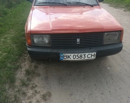 Червоний Москвич / АЗЛК 2141, об'ємом двигуна 1.6 л та пробігом 350 тис. км за 400 $, фото 1 на Automoto.ua