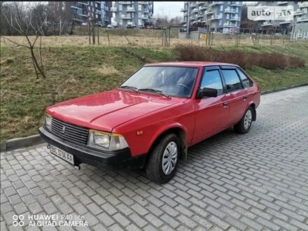 Москвич / АЗЛК 2141 1990 в Львове на Automoto.ua Красный Москвич / АЗЛК 2141, объемом двигателя 2 л и пробегом 200 тыс. км за 1000 $, фото 1 на Automoto.ua