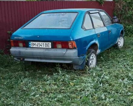 Синий Москвич / АЗЛК 2141, объемом двигателя 1.7 л и пробегом 20 тыс. км за 476 $, фото 1 на Automoto.ua