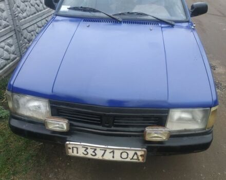 Синий Москвич / АЗЛК 2141, объемом двигателя 1.5 л и пробегом 250 тыс. км за 500 $, фото 1 на Automoto.ua