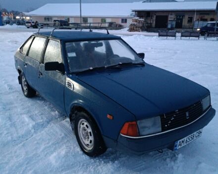 Синий Москвич / АЗЛК 2141, объемом двигателя 1.5 л и пробегом 75 тыс. км за 344 $, фото 10 на Automoto.ua