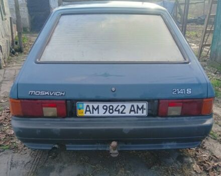 Синий Москвич / АЗЛК 2141, объемом двигателя 0 л и пробегом 65 тыс. км за 214 $, фото 1 на Automoto.ua