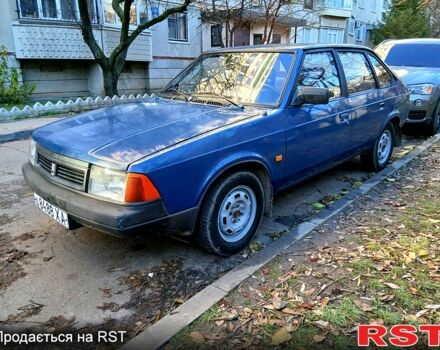 Синий Москвич / АЗЛК 2141, объемом двигателя 1.5 л и пробегом 200 тыс. км за 1000 $, фото 1 на Automoto.ua