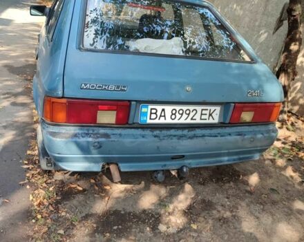 Синий Москвич / АЗЛК 2141, объемом двигателя 1.5 л и пробегом 100 тыс. км за 340 $, фото 3 на Automoto.ua