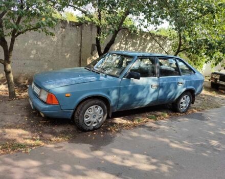 Синий Москвич / АЗЛК 2141, объемом двигателя 1.5 л и пробегом 100 тыс. км за 340 $, фото 1 на Automoto.ua