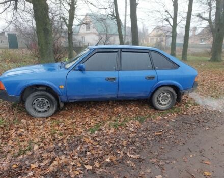 Синий Москвич / АЗЛК 2141, объемом двигателя 1.5 л и пробегом 199 тыс. км за 750 $, фото 2 на Automoto.ua