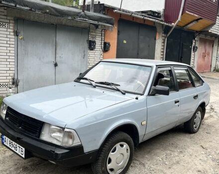 Синий Москвич / АЗЛК 2141, объемом двигателя 1.5 л и пробегом 128 тыс. км за 655 $, фото 2 на Automoto.ua