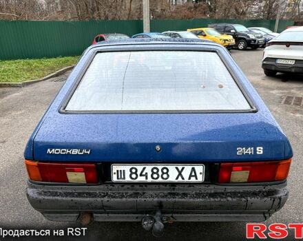 Синій Москвич / АЗЛК 2141, об'ємом двигуна 1.5 л та пробігом 104 тис. км за 850 $, фото 5 на Automoto.ua