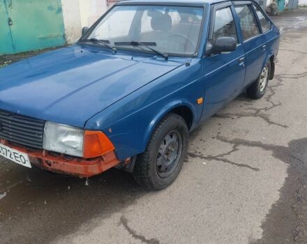 Синий Москвич / АЗЛК 2141, объемом двигателя 1.8 л и пробегом 70 тыс. км за 476 $, фото 4 на Automoto.ua