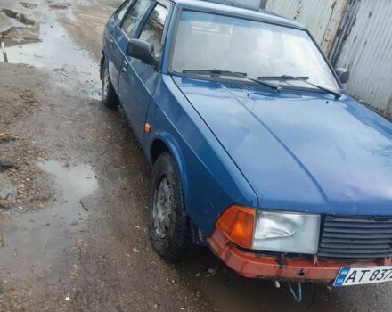 Синий Москвич / АЗЛК 2141, объемом двигателя 1.8 л и пробегом 70 тыс. км за 476 $, фото 1 на Automoto.ua