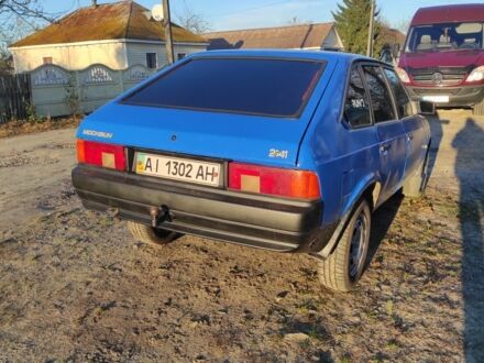 Синий Москвич / АЗЛК 2141, объемом двигателя 0 л и пробегом 100 тыс. км за 800 $, фото 1 на Automoto.ua