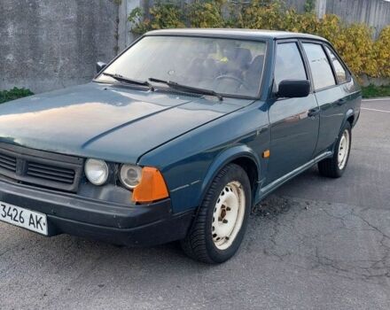 Зеленый Москвич / АЗЛК 2141, объемом двигателя 1.7 л и пробегом 300 тыс. км за 500 $, фото 1 на Automoto.ua